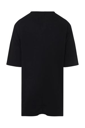 T-shirt in cotone nero RICK OWENS | RU02E1274JA09